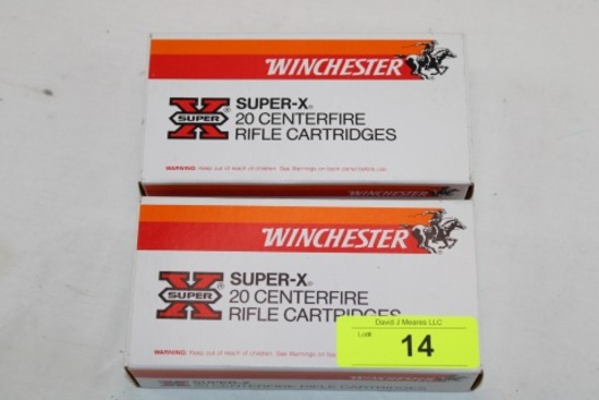 40 Rounds of Winchester 30-40 KRAG 180 Gr. PP Ammo