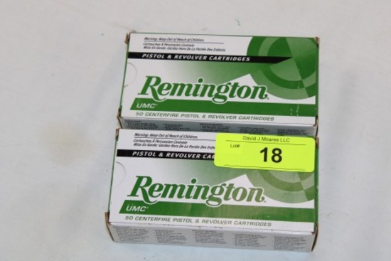 100 Rounds of Remington .45 Auto. 230 Gr. MC Ammo