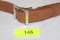 New Guide Gear Leather Cowboy Ammo Belt. Size XL 42