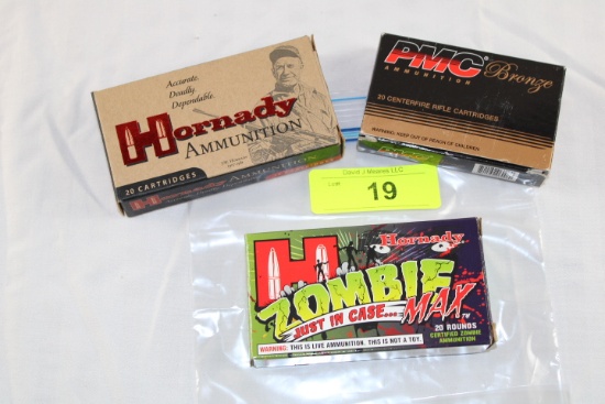 60 Rounds of .223 REM. Ammo by Hornady's and PMC