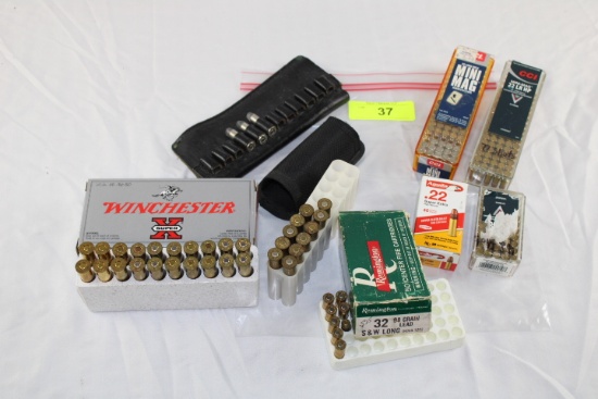 1 Lot of Misc. Ammo, Ammo Holder, Night Stick Pouch