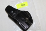Tactical Scorpion Gear Black Leather Pistol Holster.  New!