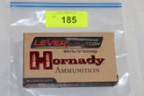 20 Rounds of Hornady .30-30 WIN. 160Gr. FTX Ammo