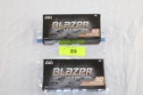 100 Rounds of Blazer 9mm Luger 115 Gr. FMJ Ammo