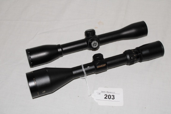 2 Rifle Scopes - Scopechief and Simmons