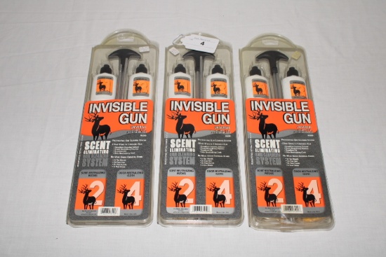 3 New Invisible Gun Cleaning Kits