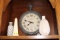 (3) Decorative Items & (1) Clock