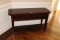 Hooker Furniture Dark Mahogany Style Wall Table