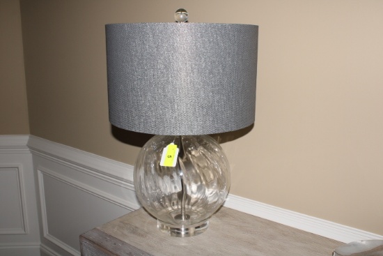 Glass Globe Style Lamp