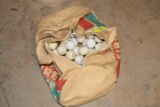 Shell Bag of Golf Balls