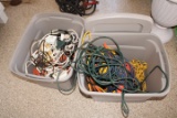 (2) Totes of Extension Cords