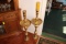 2 Large Brass Candle Stands