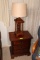 2 American Drew Night Stands w/Lamps