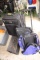 1 Lot of Suitcases, Carry Bags, Suitcase Carrier