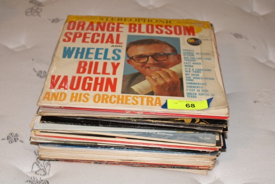 1 Lot of a Variety of Record Albums