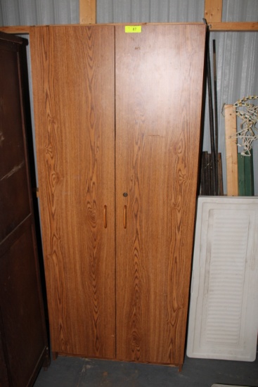 2-Door Wooden Office Supply Cabinet