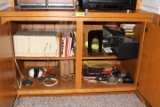 Contents of Cabinet in Living Room - Reels, 8-Track Tapes