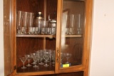 Over 50 Pieces of Etched Glassware