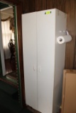 White 2-Door Wooden Cabinet