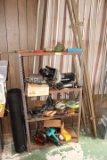 Shelf w/Contents - Power Tools, CB Radio and More