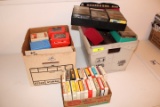 2 Large Lots of 8-Track Tapes and Cassette Tapes
