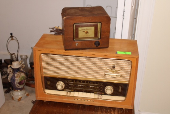 Grundig Radio, Pilot Radio and 2 Speakers
