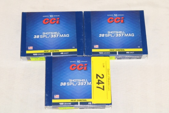 30 Rounds of CCI .38 SPL/357 MAG Shotshells -Pest Control