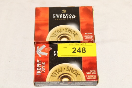10 Rounds of Federal .12 Ga. 3" 300 Gr. Buckshot