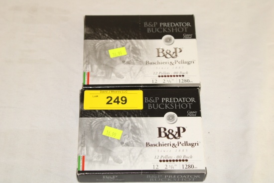 20 Rounds of B&P .12 Ga. 2 3/4" 12 Pellet 00 Buckshot