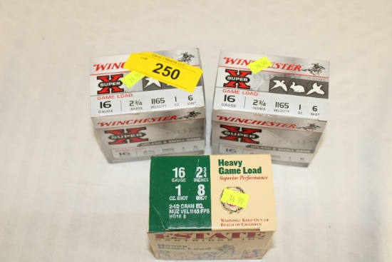 75 Rounds of .16 Ga. Game Load 2 3/4" Shotgun Shells