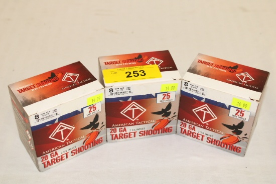 75 Rounds of American Tactical .20 Ga. 2 3/4" Ammo