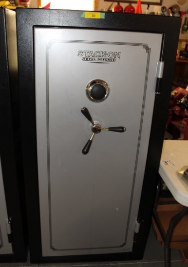 Stack-On "Total Defense" Gun Safe.