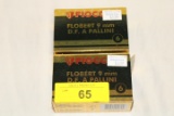 100 Rounds of Fiocchi Flobert 9mm 6 Shot Shotshells