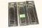 (3) Beretta M96 .40 S&W 11 Round Magazines.