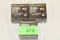 75 Rounds of Sellier & Bellot 9mm Luger 100 Gr. XRG Ammo