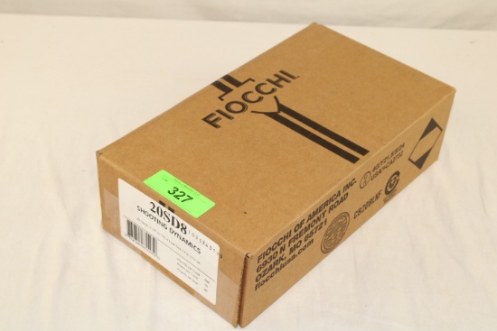 250 Rounds of Fiocchi .20 Ga. #8 Lead Shot Ammo. Full Case!