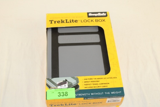 SnapSafe "TrekLite" Lock Box.  New!