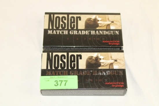 100 Rounds of Nosler .40 S&W 180 Gr. JHP Ammo