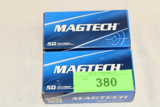 100 Rounds of MagTech 9mm Luger+P+ 115 Gr. JHP Ammo