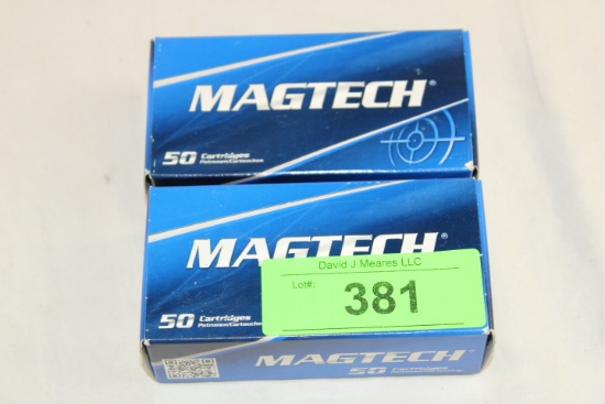 100 Rounds of MagTech 9mm Luger+P+ 115 Gr. JHP Ammo