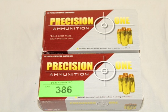 100 Rounds of Precision One .44 Magnum 240 Gr. FMJ Ammo