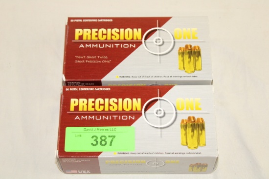 100 Rounds of Precision One .44 Magnum 240 Gr. FMJ Ammo