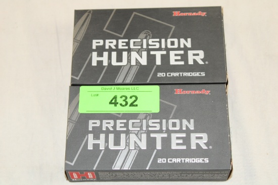 40 Rounds of Hornady 7mm-08 REM 150 Gr. ELD-X Ammo