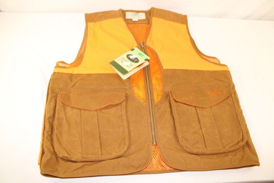 Boyt Waxed Cotton Upland Vest.  Size XL.