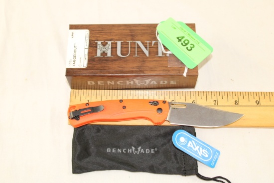 Benchmade Hunt "Taggedout" Manual Open Knife CPM-154