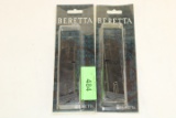 (2) Beretta M96 .40 S&W 11-Round Magazines.  New!