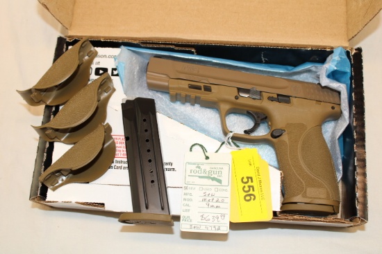 Smith & Wesson "M&P 9" M2.0 9mm FDE Pistol.  New!