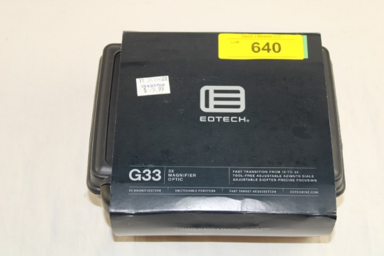 EOTECH "G33" 3x Magnifier Optic.  New!