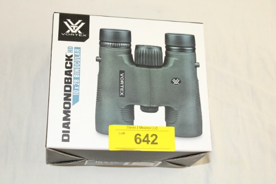 Vortex "Diamondback HD" 10x28 Binocular.  New!