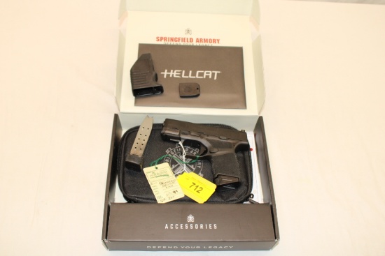 Springfield Armory "Hellcat" 9mm Pistol with 2 Mags. New!